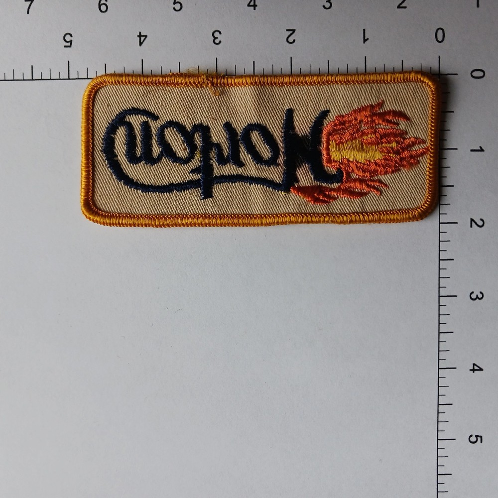 Vintage Norton Motorcycle Patch MC Biker Jacket Vest Commando