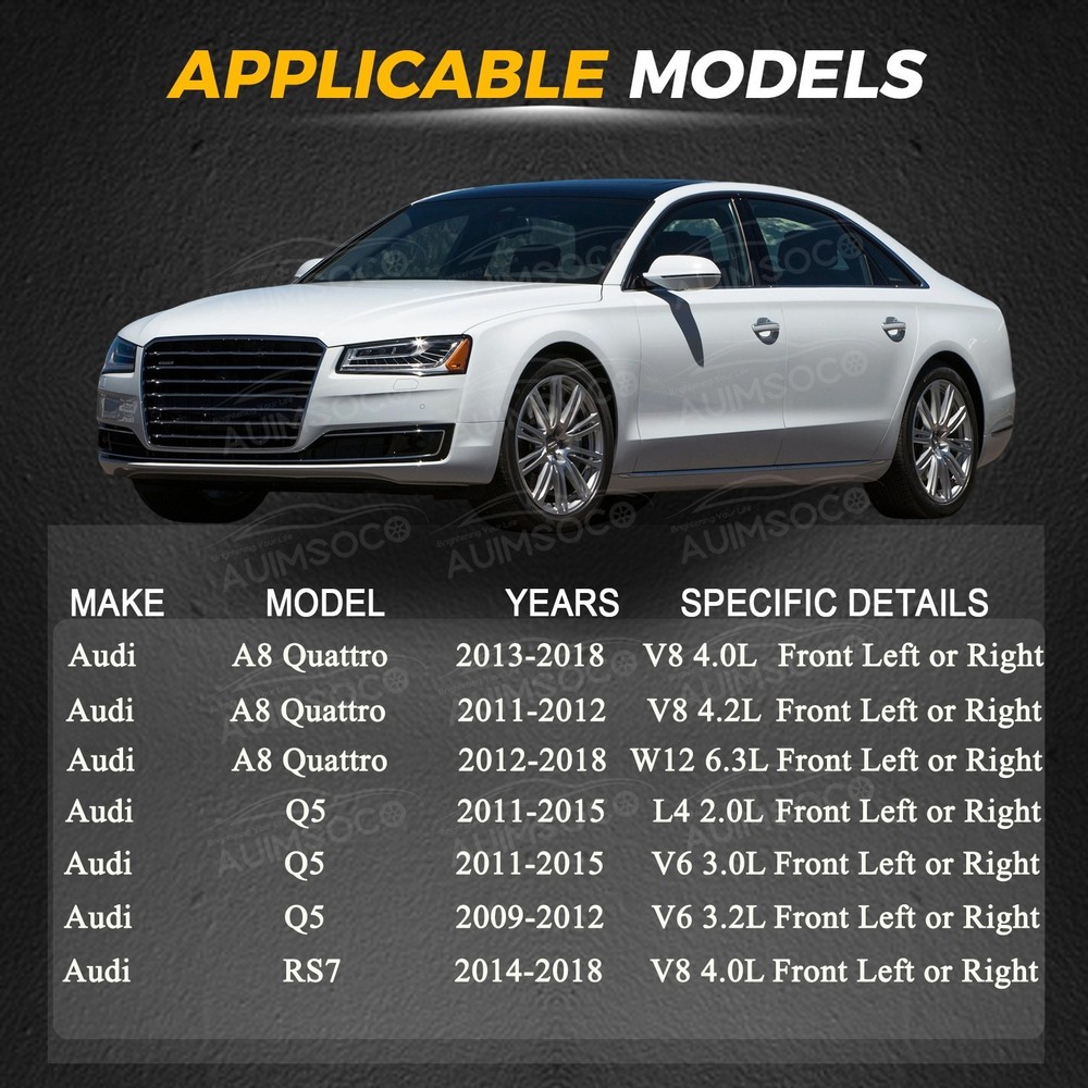 CV Axle Shaft Assembly Compatible with Audi Front Driver or Passenger Side