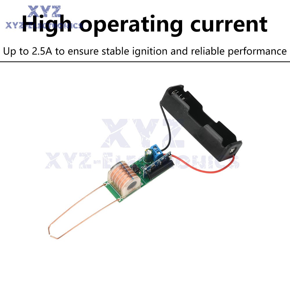 DC 3.7V High Voltage Module 50M Remote Control Arc Igniter Lighter Booster Coil
