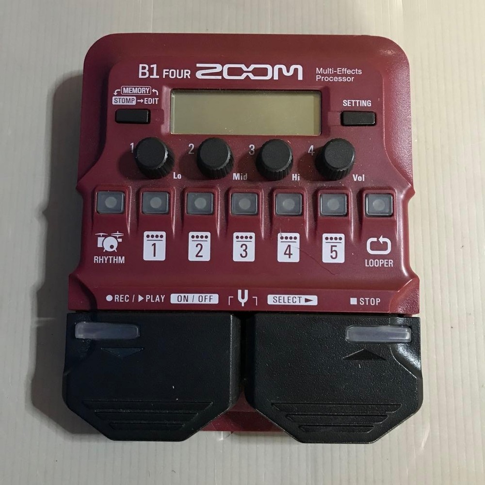 ZOOM B1 FOUR multi-effector B1XFOUR junk