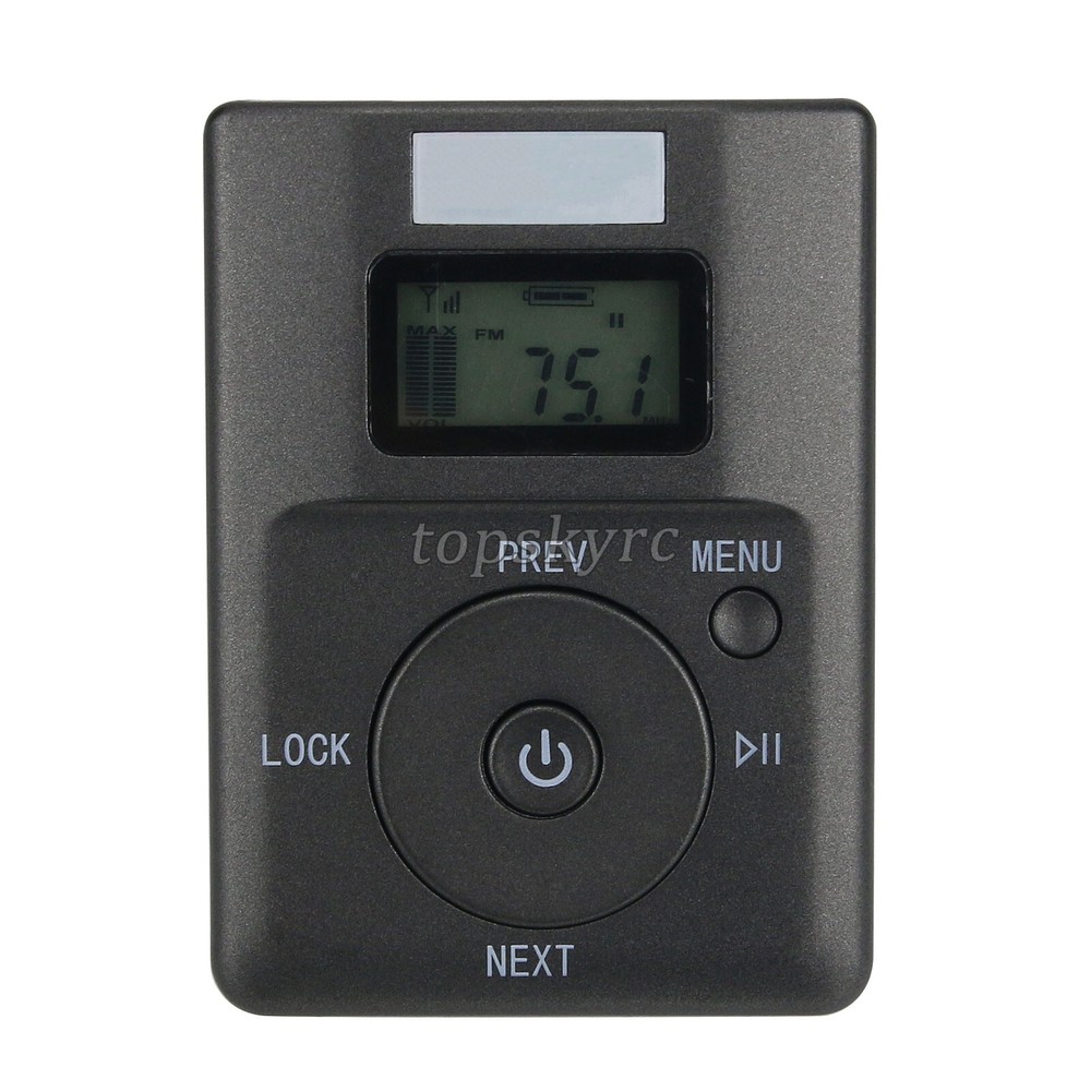 HRD-831 FM Transmitter Broadcast w/ Mic 500M Transmitting Support TF Card Micro