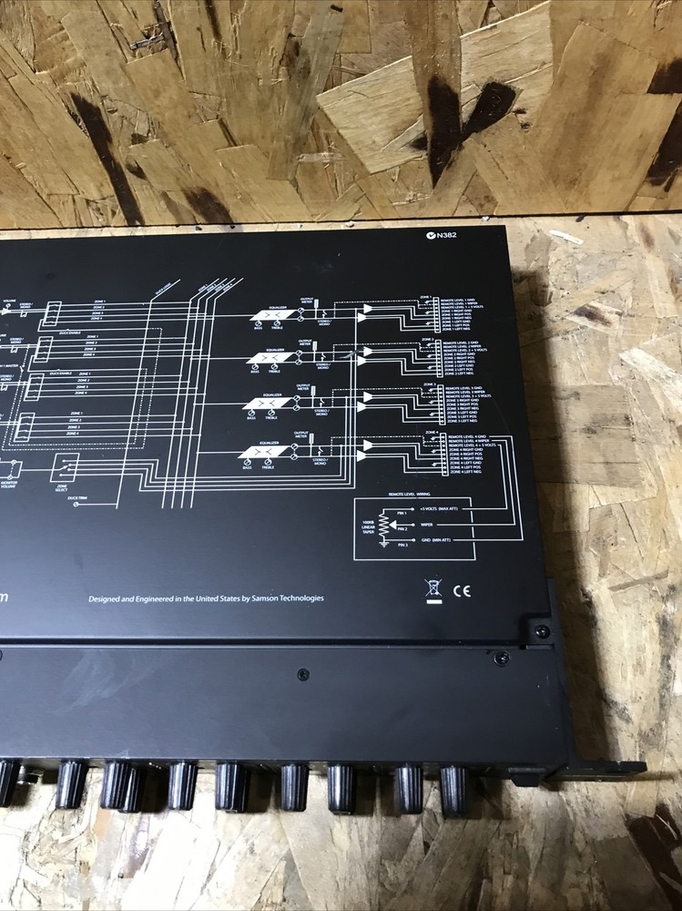 Samson Stereo Mixer 4 input/4 S Zone