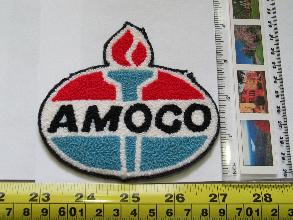 Amoco Felt Patch Badge