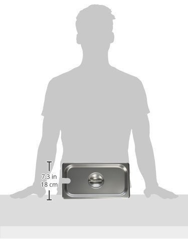 Winco SPCT 1/3 Slotted Pan Cover