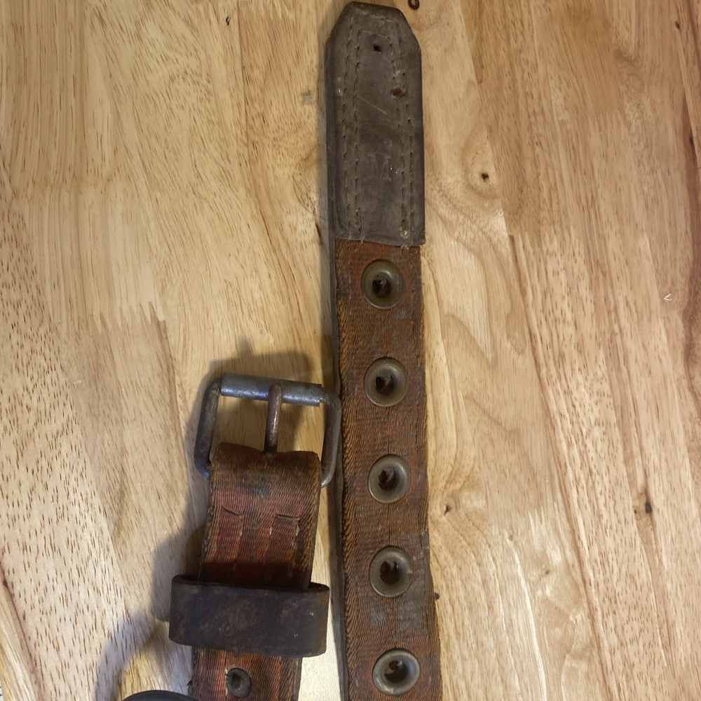 Vintage Klein Tools USA Lineman Belt 1972