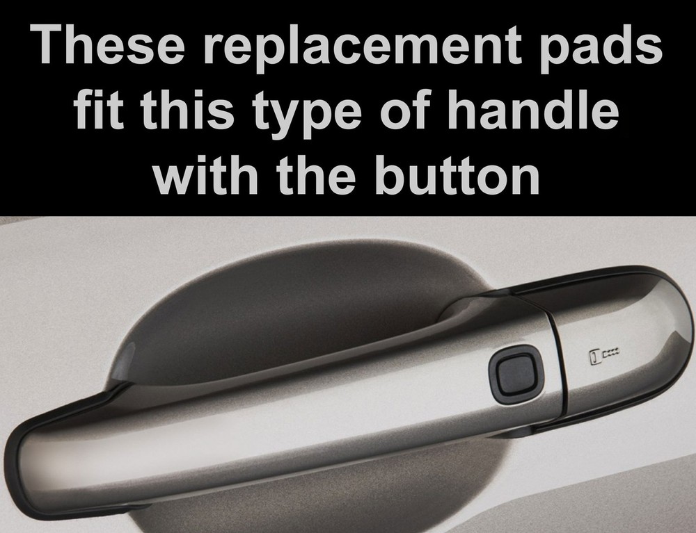 Door Handle Touch Button Inserts for Volvo XC60 Keyless Entry (Pair)