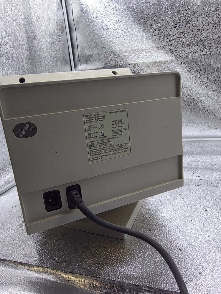 Vintage IBM Personal System/2 Monochrome Display 8503