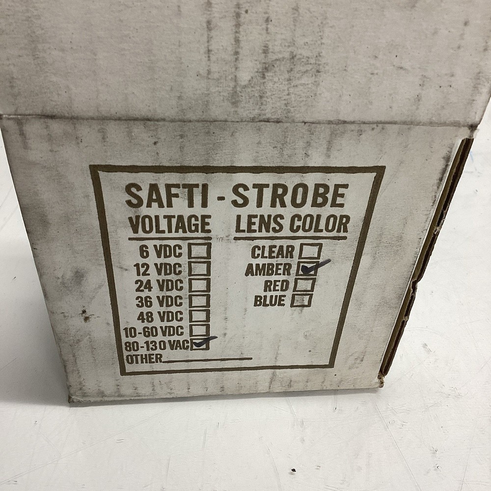 Tescor Technology Strobe Light 77432 Amber O-078
