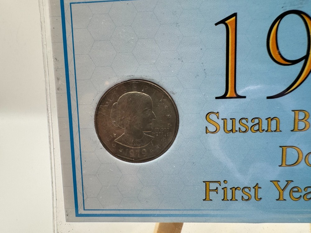 1979-S Susan B Anthony Dollar Type 1 COA First Commemorative Mint