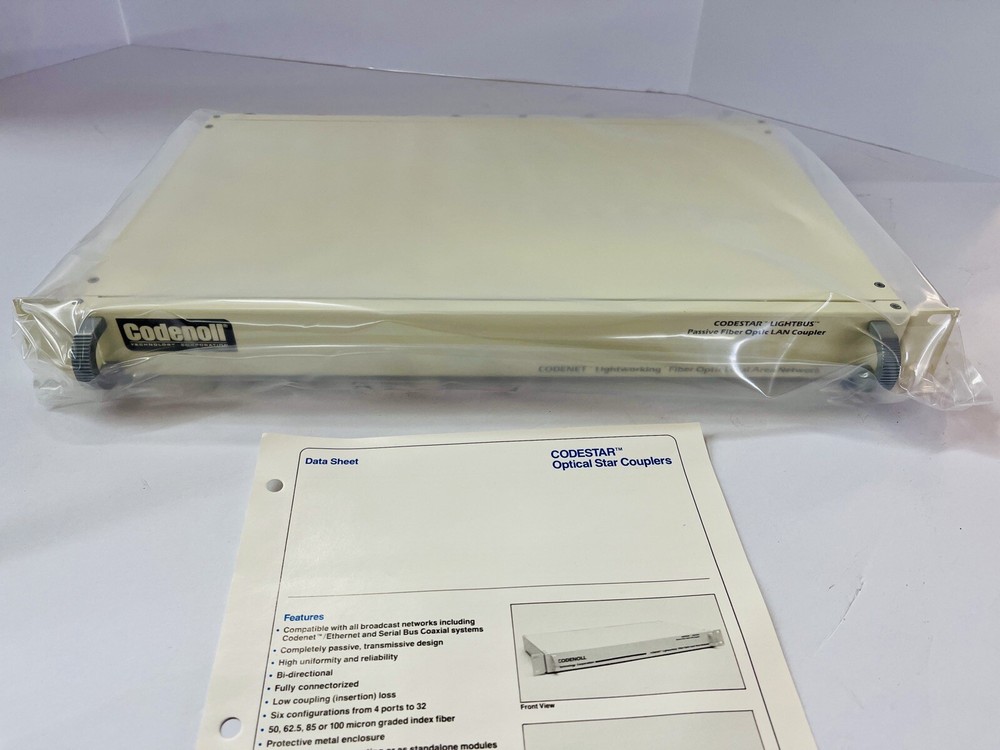 Codenoll Codestar Light Bus 2008 Fiber Optric LAN nCoupler