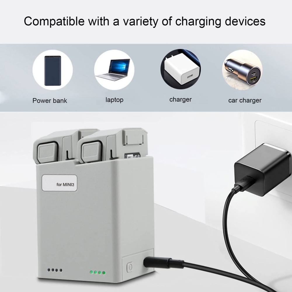 New Two-Way Battery Charging Hub for DJI Mini 3, Mini 3 Pro Drones