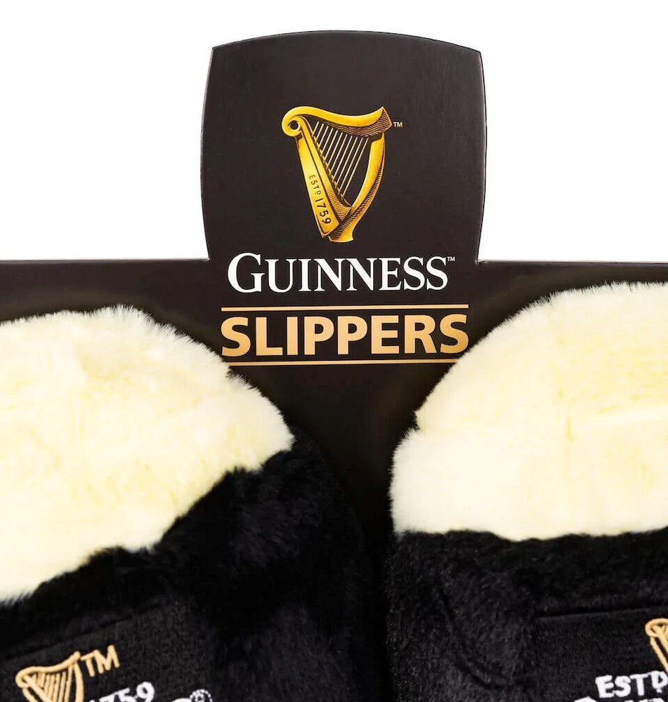 Guinness Pint Slippers