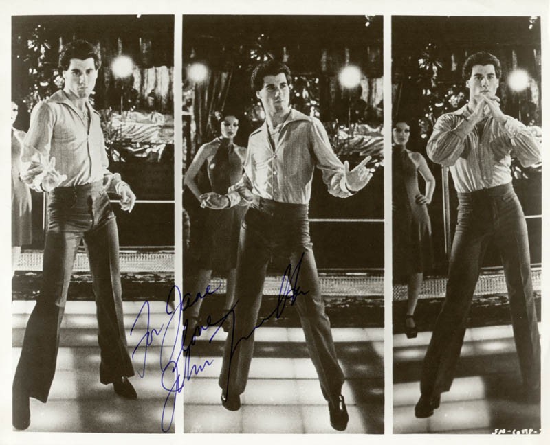 JOHN TRAVOLTA - AUTOGRAPHED INSCRIBED PHOTOGRAPH