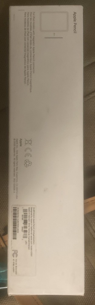 Apple Pencil (2nd Generation) A2051 White MU8F2AM/A