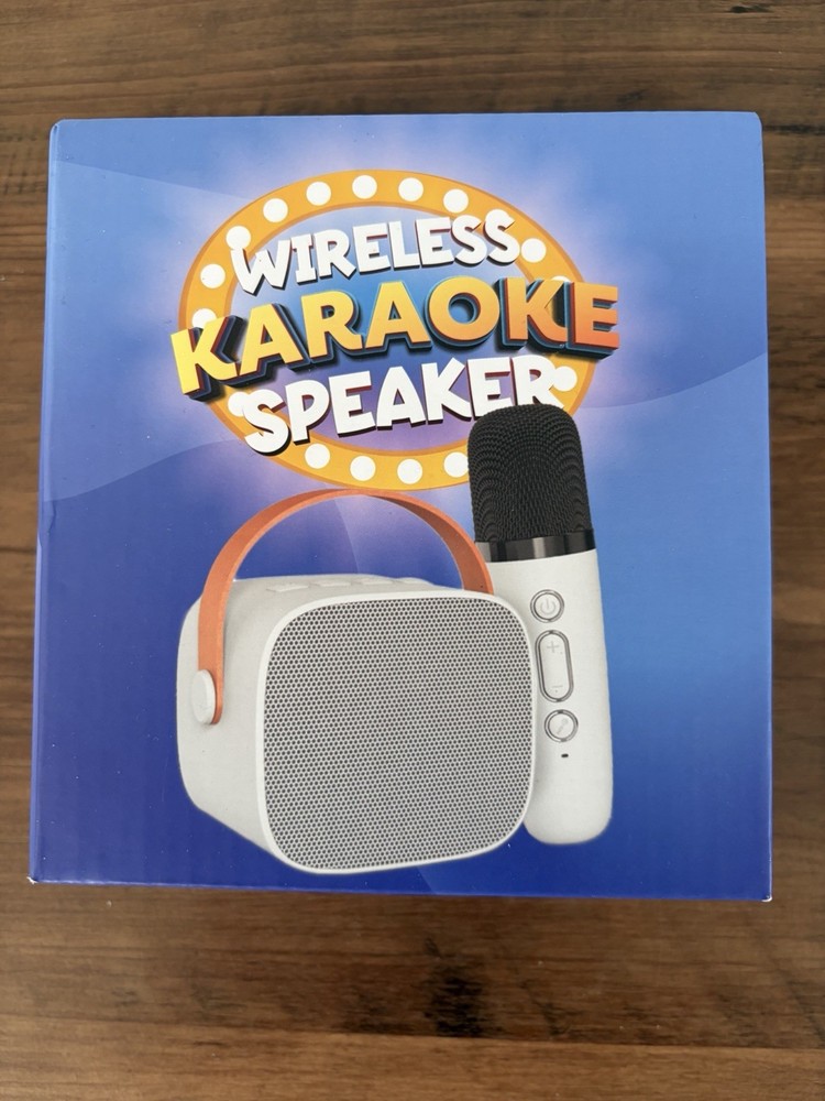 Wireless Portable Karaoke System Bluetooth Speaker Microphone Model P2