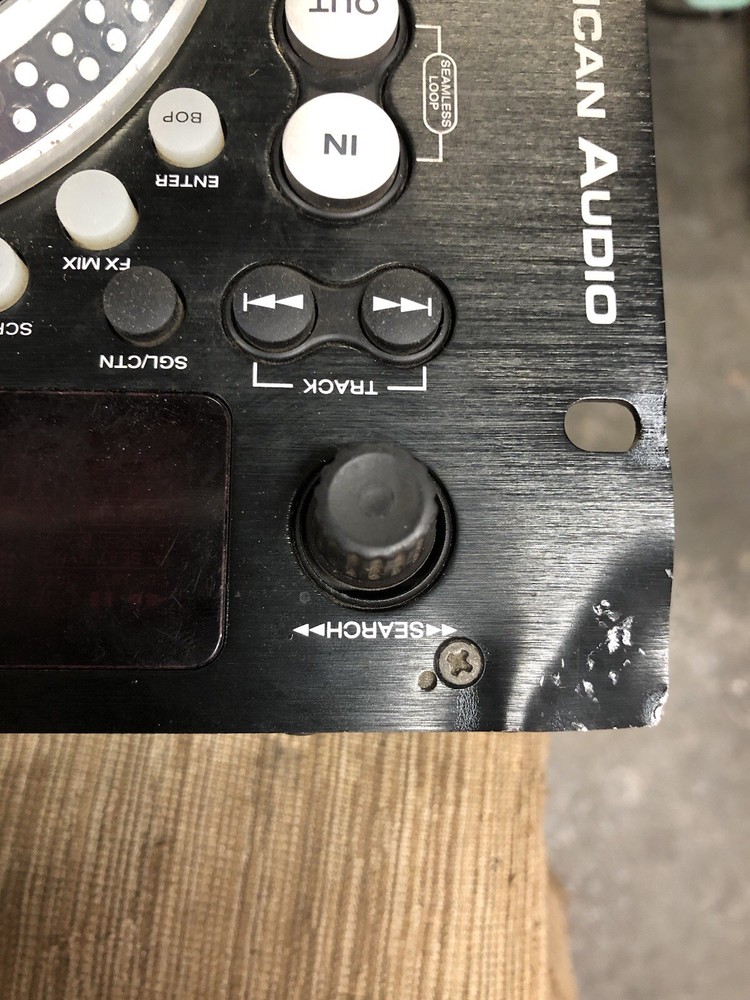 AMERICAN AUDIO VELOCITY MP3 DUAL COMPACT DISC PLAYER - READ DESCRIPTION