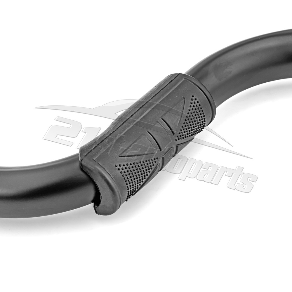 Black Engine Guard Crash Bar For 2000-2017 Harley Fat Boy FLSTF FLSTFB FLSTFBS