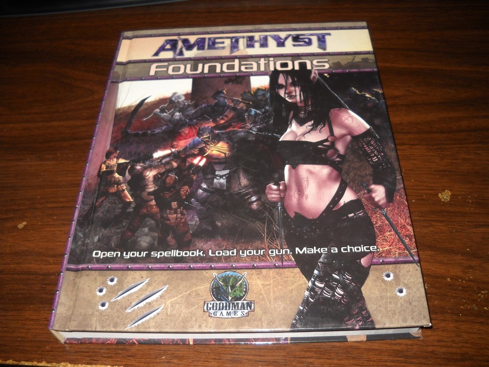 D&D 4.0: Amethyst Foundations Hardcover Rulebook