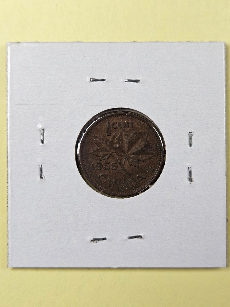 COINS - CANADA - 1 CENT 1955