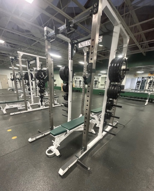 Sorinex | Double Sided Half Rack w/ Adjustable Benches x2