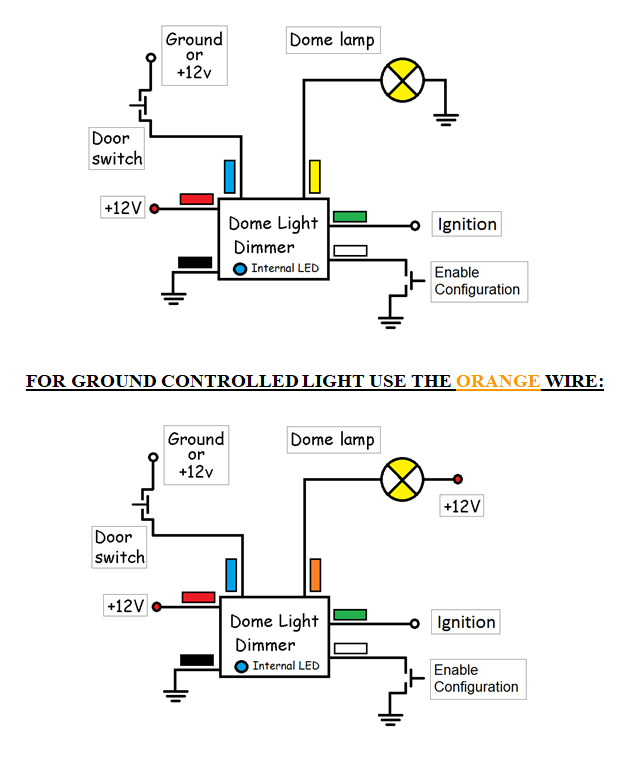Dome Light Delay Control Module. 20sec with 10min timeout.