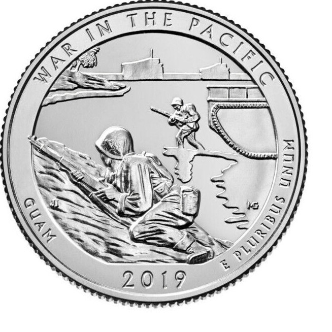 2019 D National Parks Quarters - 5 Coin Set Denver Mint