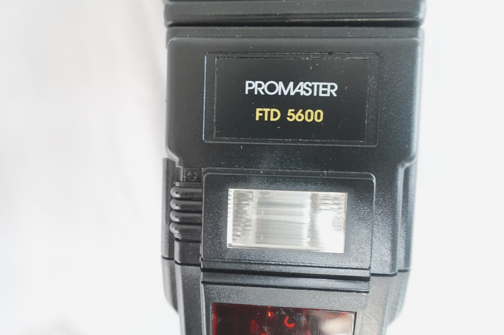 Promaster FTD 5000 Flash + FTA 5000 AF Module TTL Shoe Mount Tested