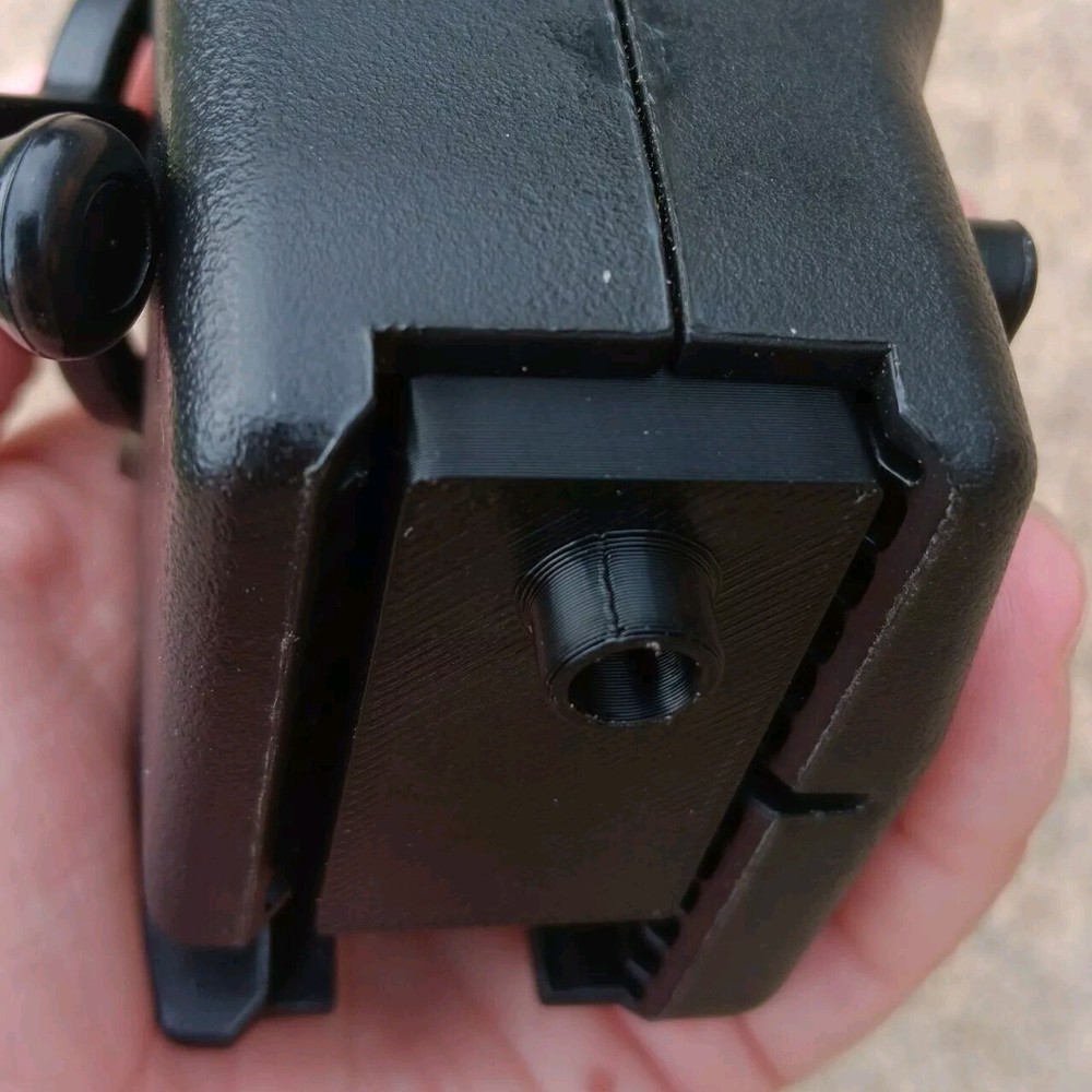 Airsoft Universal Odin M12 Speedloader Adapter Black