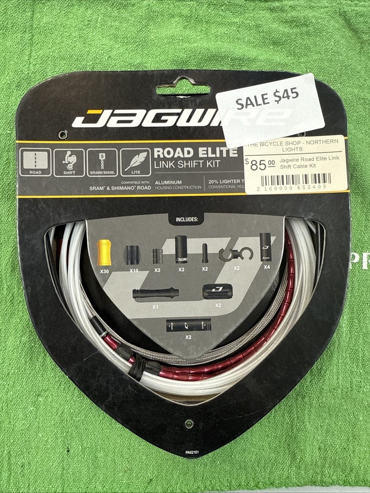 Jagwire Road Elite Link Shift Kit Red