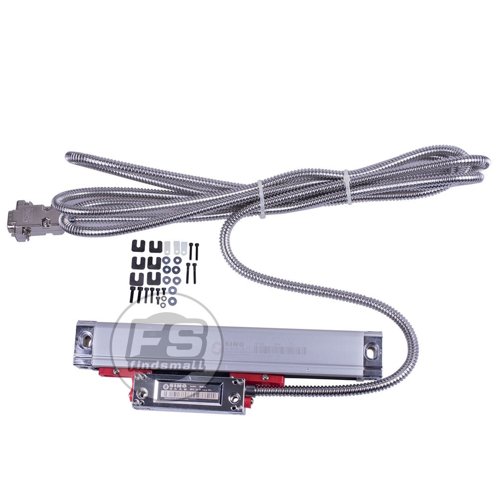 SINO Digital Readout DRO TTL Linear Glass Scale Encoder for Milling Lathe