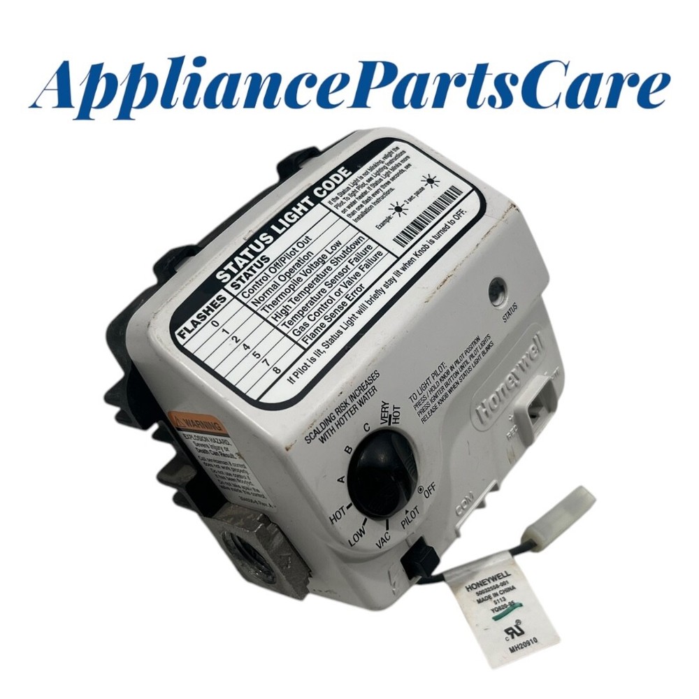 Honeywell Water Heater Control Gas Valve WV8840C1404