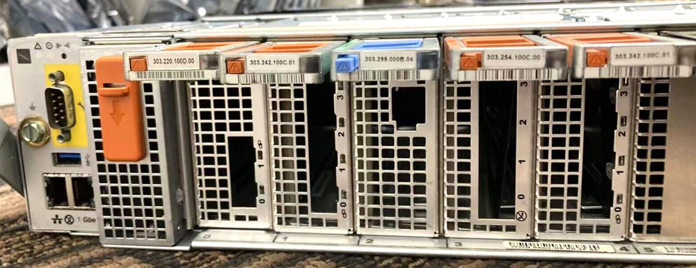 EMC DATA DOMAIN DD9300 Barebones Chassis w/ Service Processor + 2x 1100W PSU
