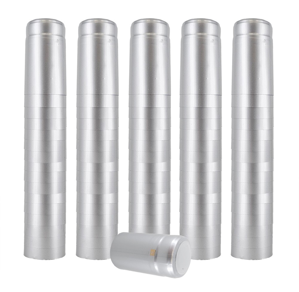 Home Brew Ohio Silver PVC Shrink Capsules 100 count