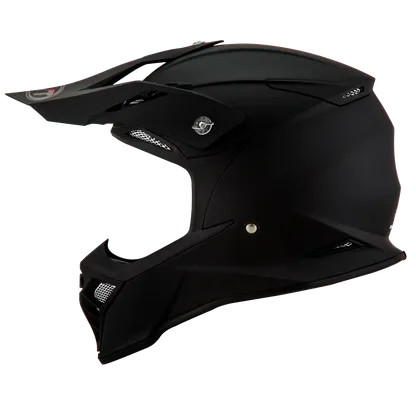 KYT SKYHAWK HELMET PLAIN MATT MATTE BLACK XS