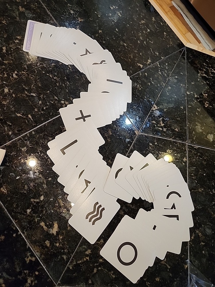 NEW ESP Testing Cards For Testing Extra Sensory Perception