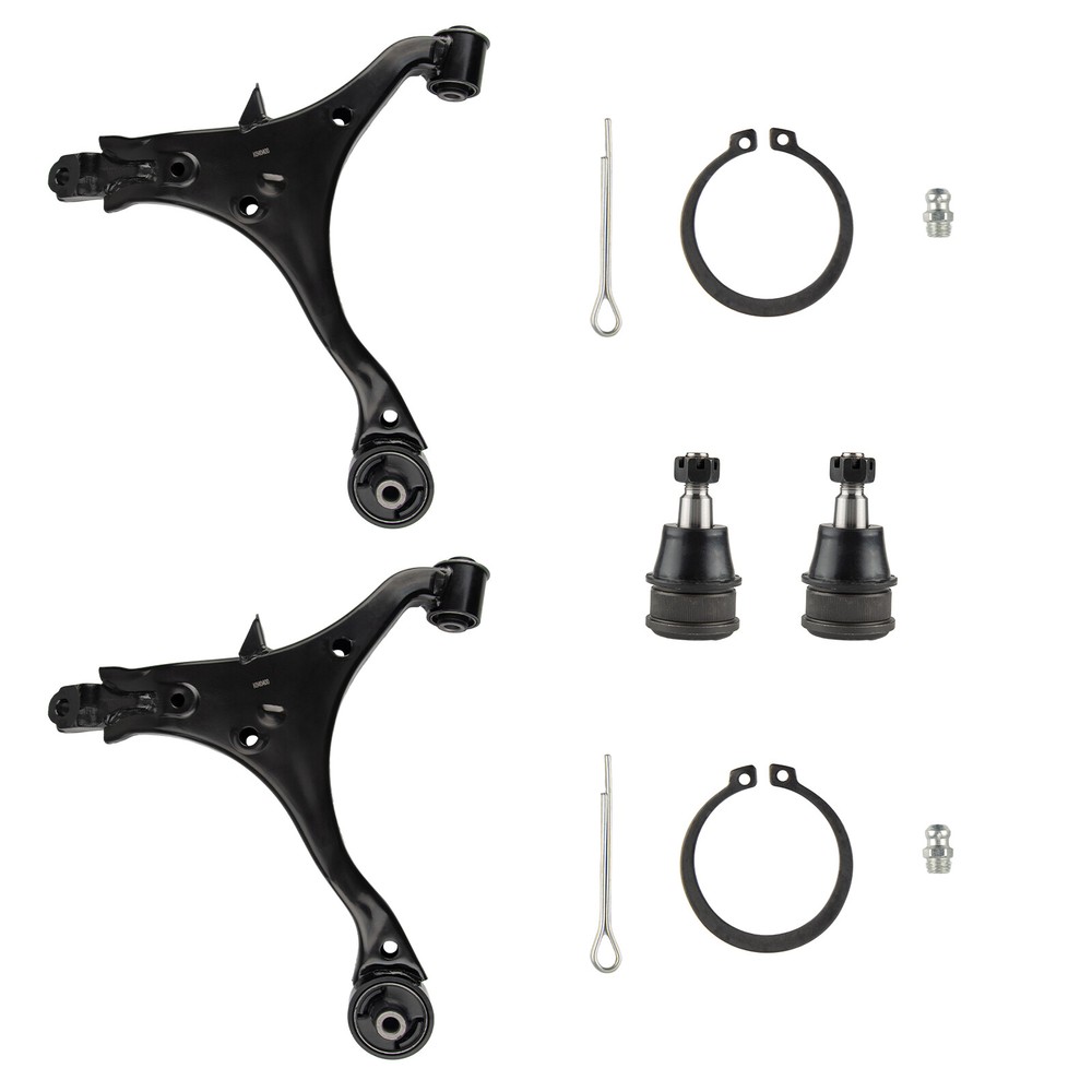 4Pc Front Lower Control Arms Ball Joints For 2002 2003 2004-2006 Honda CR-V 2.4L