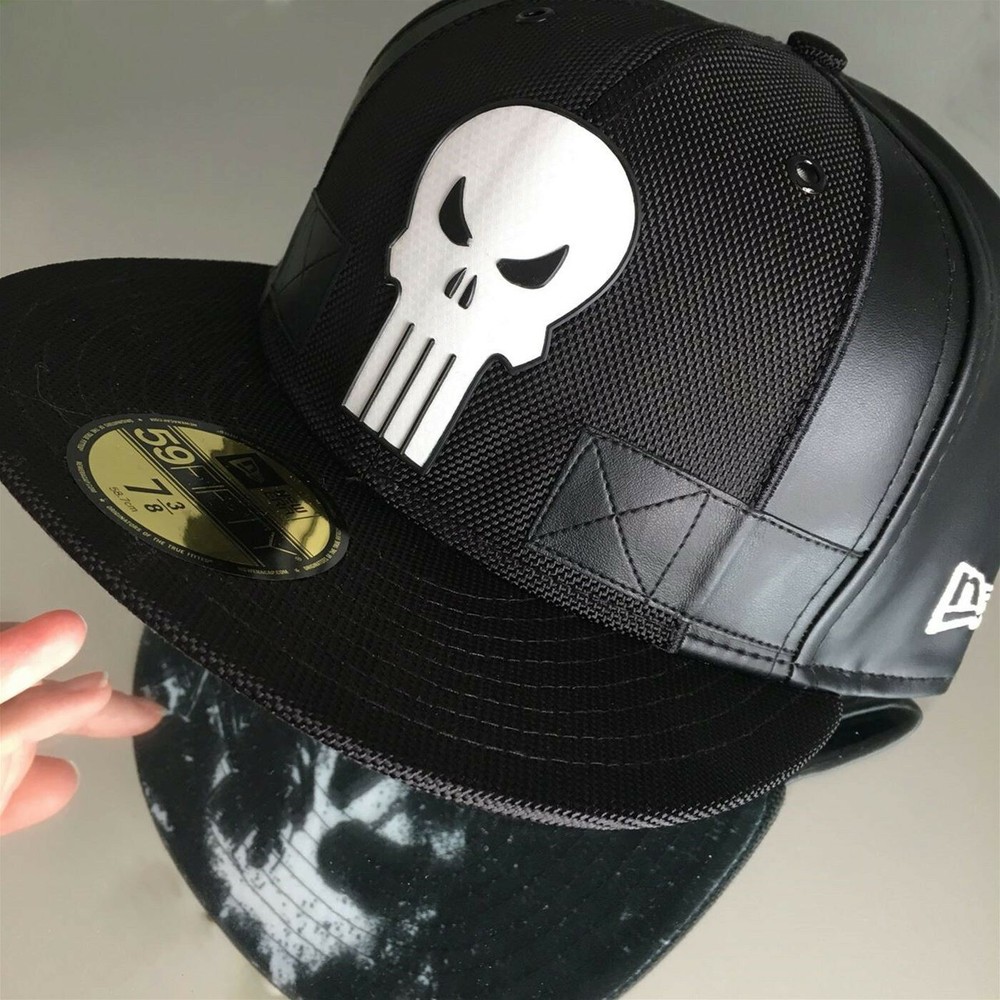 Punisher Armor New Era 59Fifty Fitted Hat Black