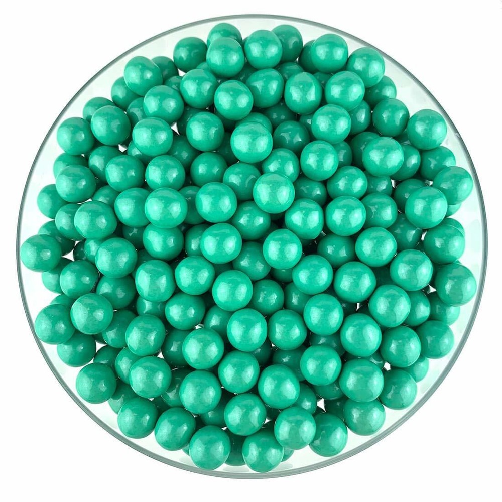 Color It Candy Sixlets Bulk 2lb (Shimmer Turquoise)