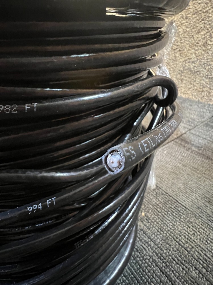TFC/Amphenol Broadband Solutions 059Q95VO4BK510SFTOR1 CATV Cable 1000 ft, Black