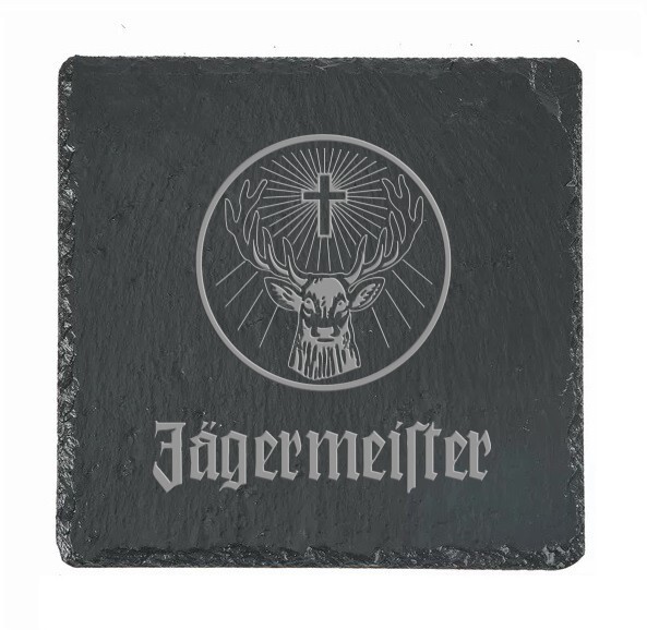 JAGERMEISTER Whiskey Slate Coaster