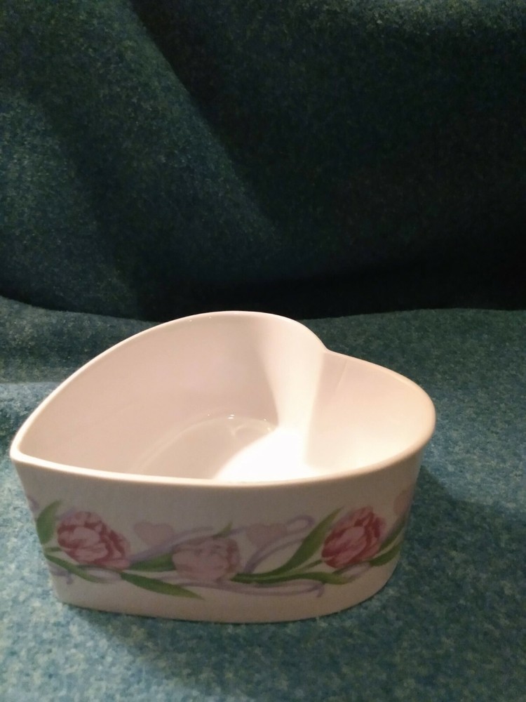 FTD Heart Shaped Ceramic Container