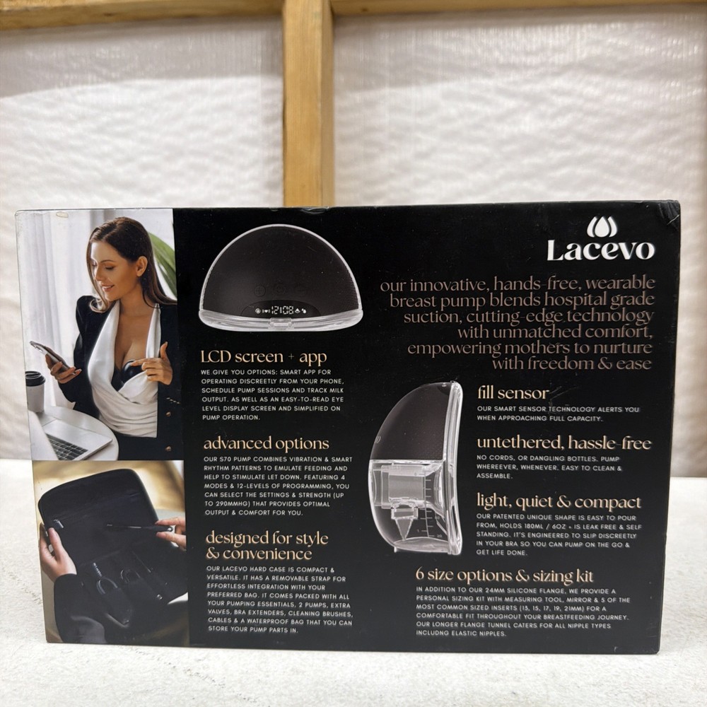 Lacevo S70 Breast Pump Set *OPENBOX* (READ!)