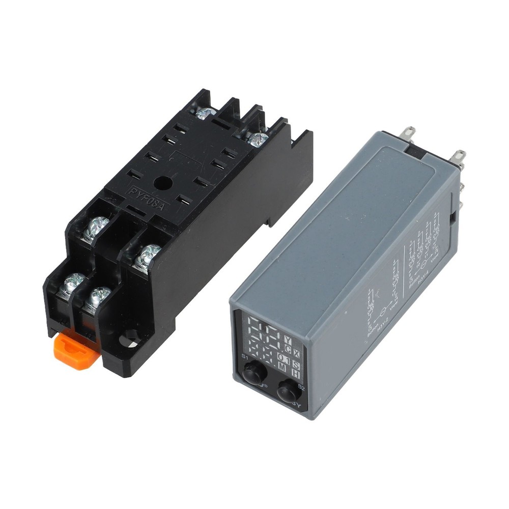 Flexible H3Y2 Digital Relay with Adjustable Delay for Effective Time Control