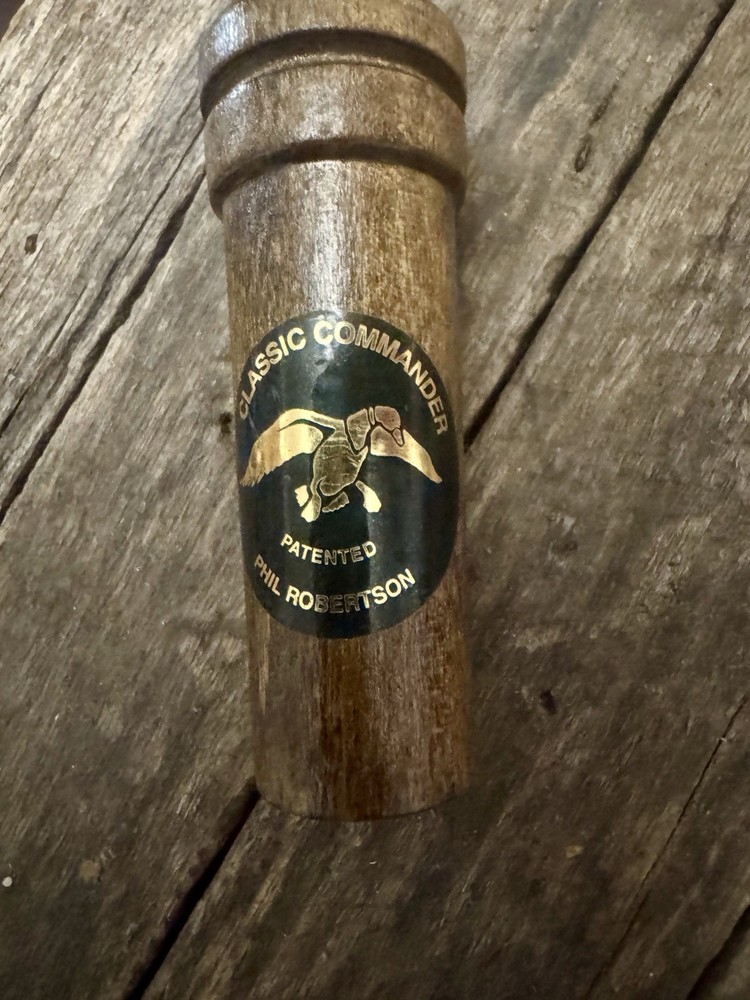 Duck Commander Classic Commander Double Reed Duck Call|Cedar Insert| Black Label