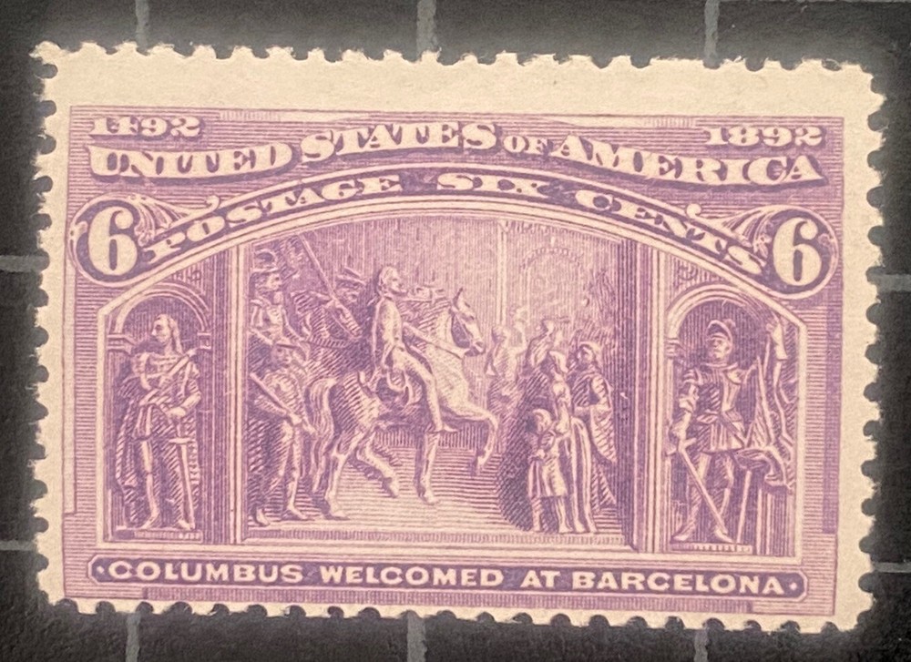 US Stamps-SC# 235 - 6 Cent - MNH - SCV = $150.00