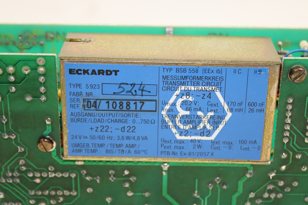 Eckardt 5923524 Board BSB 558 Transmitter Circuit Board