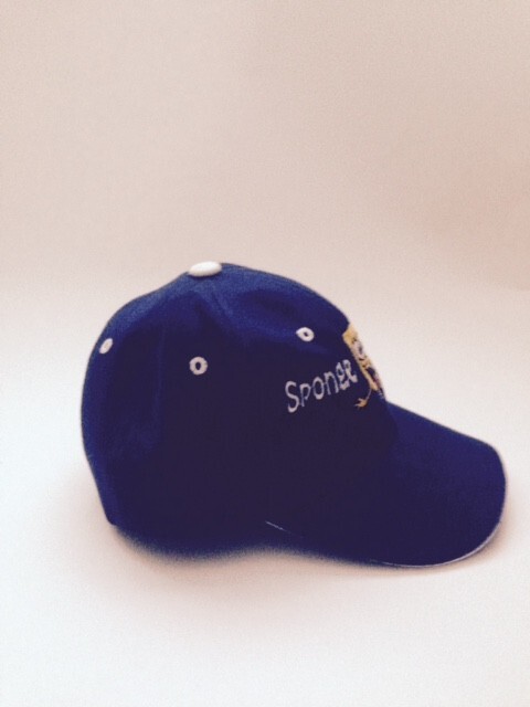 The Sponge Bob Child Kid Adjustable Hat ( Navy )