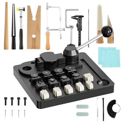 Ring Bender Tool Rings Bending, Spoon Rings Maker Machine Jewelry Making Black