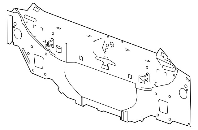 Genuine GM Rear End Panel 39149659