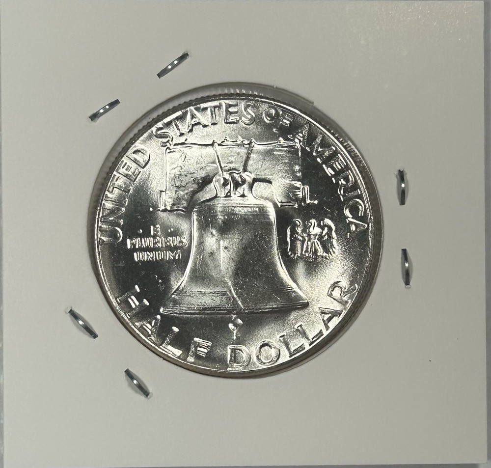 1957 Franklin Half Dollar Coin Uncirculated